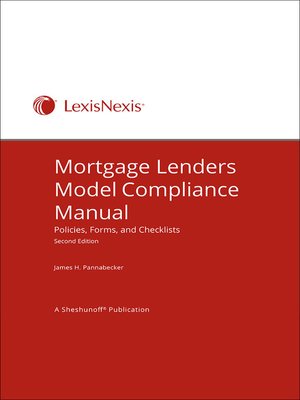 cover image of Mortgage Lenders Model Compliance Manual
